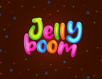 Candy Game Logo Text style for Illustrator