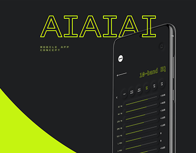 AIAIAI Mobile app concept — UX/UI case study