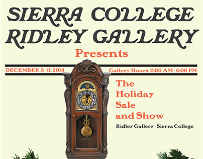 Sierra Collage Christmas Poster