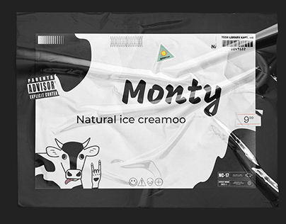 Brand identity / Monty Ice cream