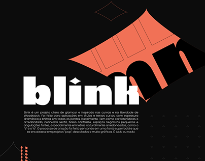 Blink | Tipografia