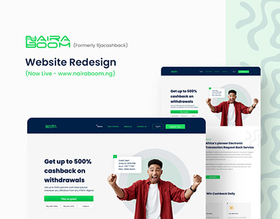 NAIRABOOM | Website Redesign