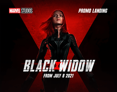 Black Widow - Promo Landing / Чёрная Вдова - Промо