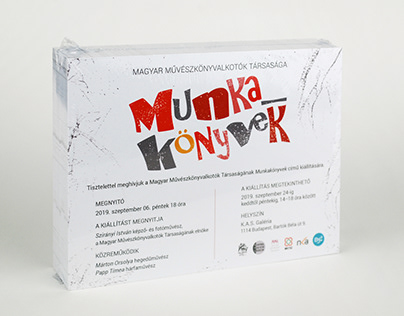 Munkakönyvek / Exhibition design