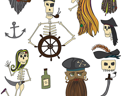 Pirates + Skeletons