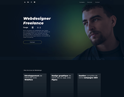 Webdesigner Portfolio Khalil Boukhelifa