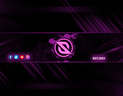gaming, twitter and youtube banner design!