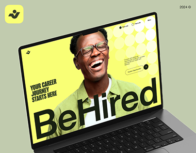 BeHired - Visual Identity for HR-Tech Startup