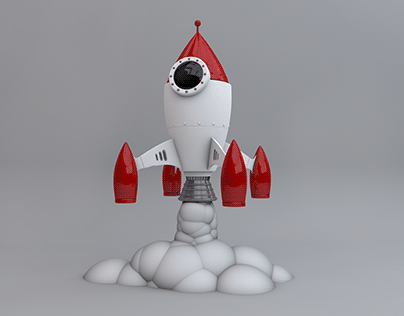Spacecraft I 3D printable toy