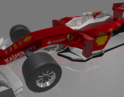 Trying UVW Unwrap mapping on unfinished F1