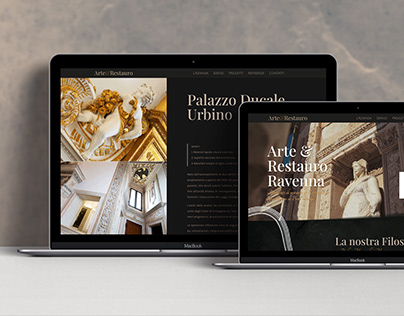 Web Design for Art and Restoration Company