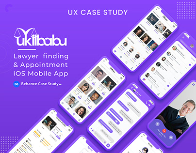 Ukilbabu Lawyer Consultant iOS Mobile App UX Case Study