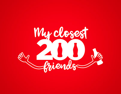 Coca Cola - My Closest 200 friends