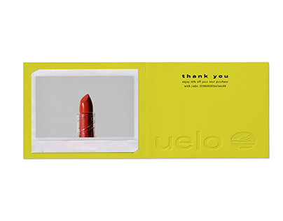 UELO COSMETICS / visual identity & packaging design