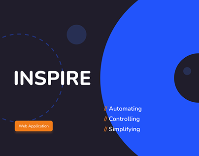 INSPIRE - Bank, WebApp UX/UI