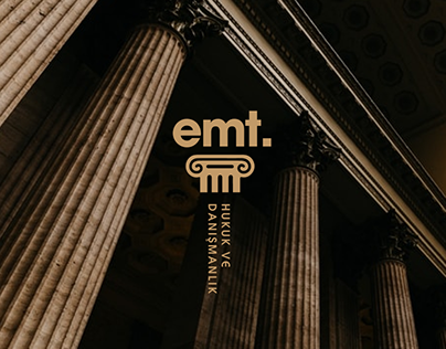 EMT Hukuk Logotype & Branding
