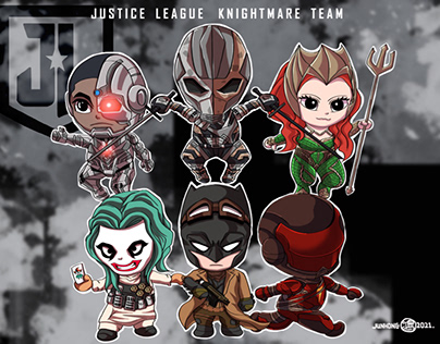 Justice League Knightmare Team