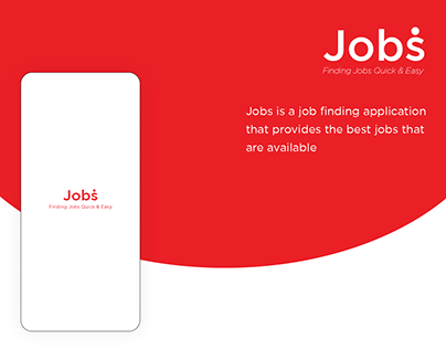 Jobs Application Concept Design