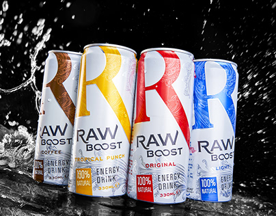 Raw Boost Product Photography