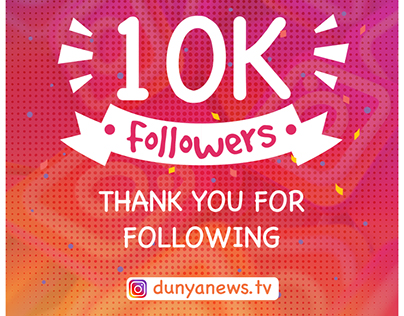 Dunya News Instagram - 10K Followers