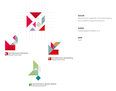 Dynamic Logo and key visual for building cooperatives