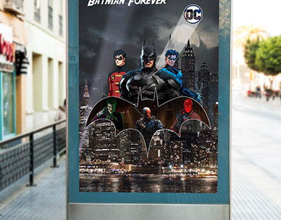 BATMAN FOREVER - Movie Poster Design