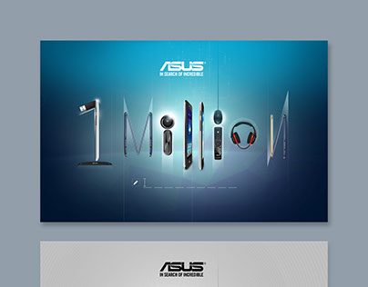 1 Million - Asus facebook cover image