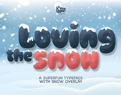Loving Snow - Winter Free Font