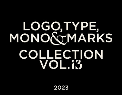 Logo, Type, Mono & Marks - Collection XIII