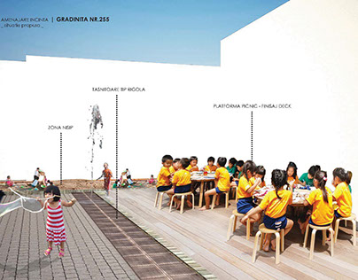 Kindergarten outdoor design proposal 2016