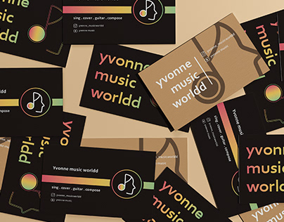 Yvonne music world｜社群LOGO＆視覺設計