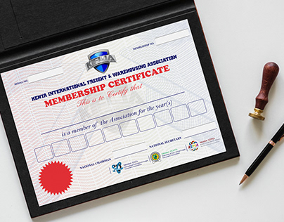 KIFWA Annual Membership Certificate