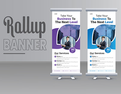Business Rollup Banner Design