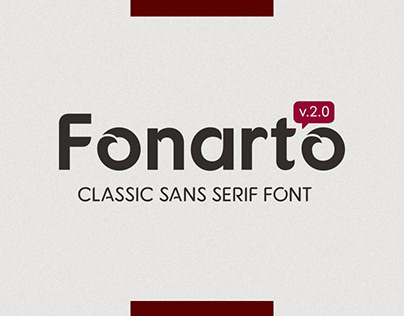 Fonarto v.2.0 - Free Font