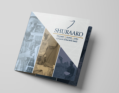 Shuraako Tri-Fold Square Brochure