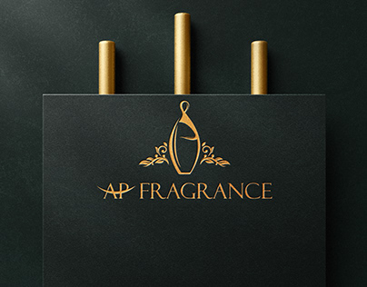Abha Perfumery Fragrance Logo Design