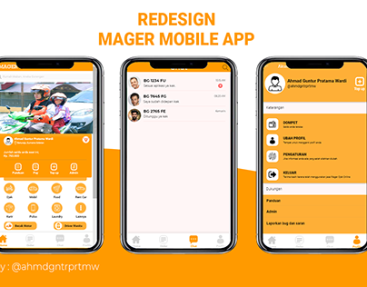 Redesign Mager Mobile App