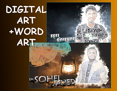 Digital art + word art