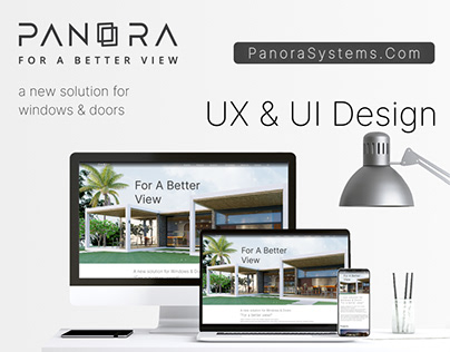 Panora Responsive Web Site UX & UI Design