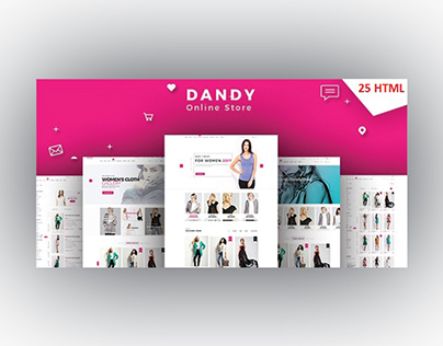 DANDY - Multi-Purpose eCommerce HTML Template