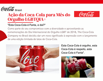 Projeto Coca Cola Femsa (Trabalho Instituição Senac)