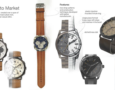 watch designs at Titan Design Studio
