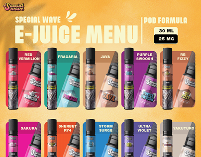 Special Wave E-Juice Menu