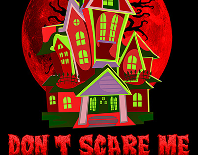 Don't Scare Me I Punch Easily 😍😍 Halloween Design