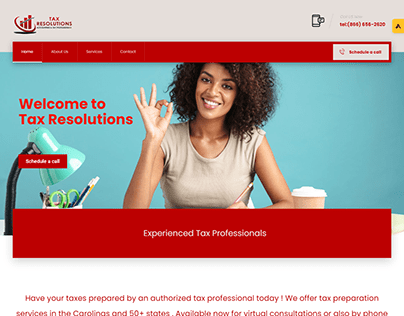Tax Resolutions Consultancy Website