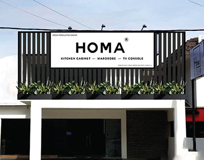 Signboard Homa Kitchen