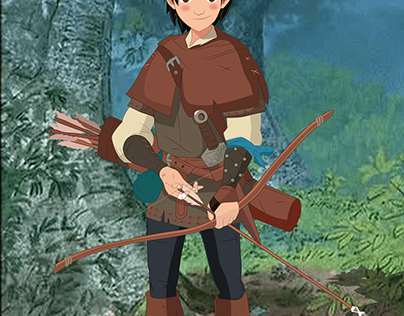 Robin Hood 2d Character