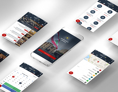 Lebanese Parliament App Design