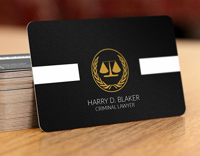 Business Card Design For Lawyer.