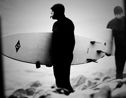 Winter Surfing, Lake Superior
